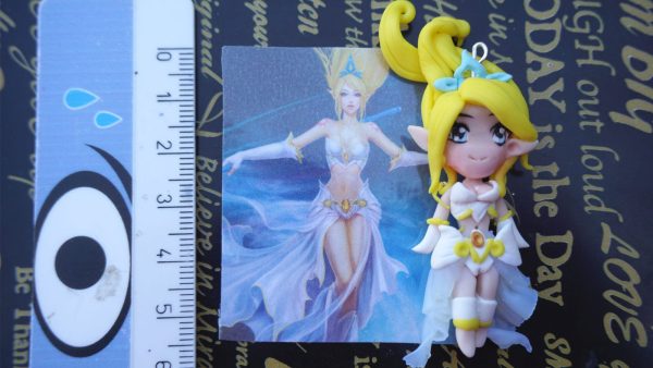 Handmade League of Legends Janna Chibi Polymer Clayon demand